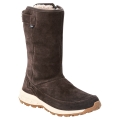 Jack Wolfskin Winter Boots Queenstown Texapore (Leather, side zipper) dark brown Women